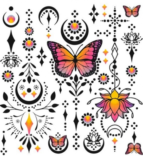 143613 263940 Farebna Vesela Nazehlovacka Tulimi Sunshine Butterflies Maly Arch