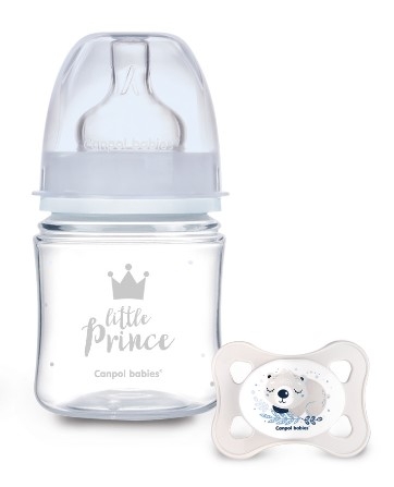 141545 257980 Antikolikova Flasticka 120ml Cumlik Set Canpol Babies Mini Boy Little Prince